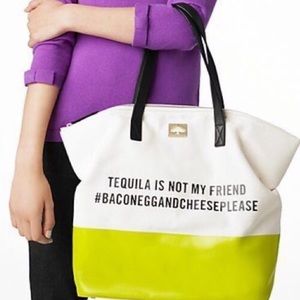 Kate Spade Weekender: Tequila is Not My Friend